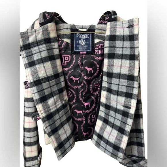 Vintage Pink Victoria’s Secret Limited Edition Shacket Wool Blend Jacket - Picture 4 of 12